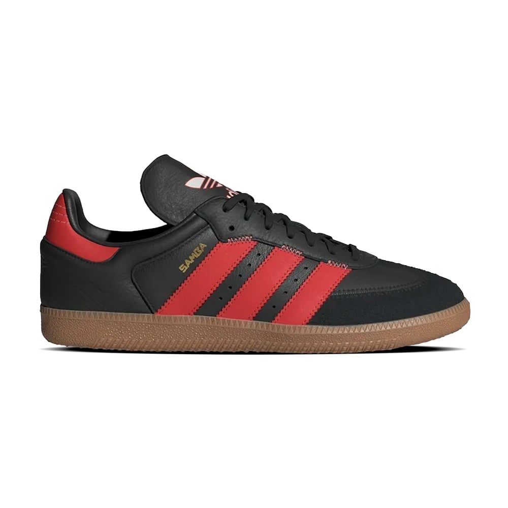 Tênis Adidas Samba Og Ivory Collegiate Preto/vermelho