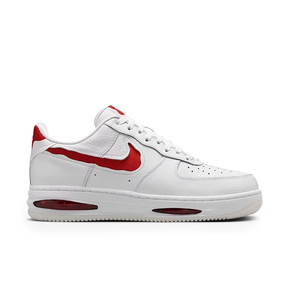Nike Air Force Low Evo Branco/vermelho