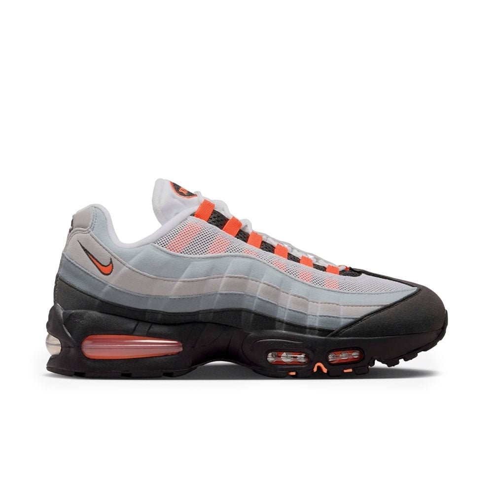 Nike Air Max 95 グレー/オレンジ Tenis Nike Air Max 95 Og Bright Mandarin Preto/cinza