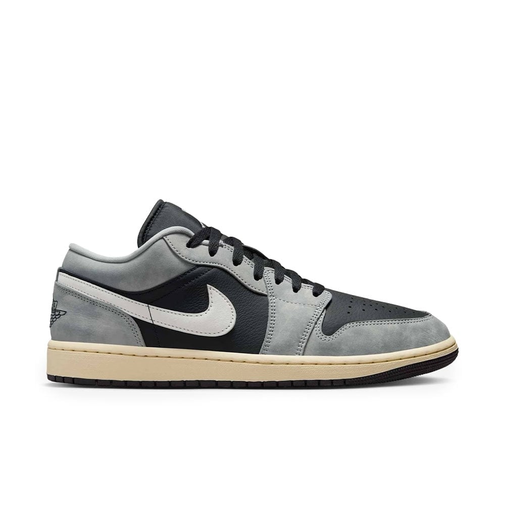 Tênis Air Jordan 1 Low Se Cinza/preto