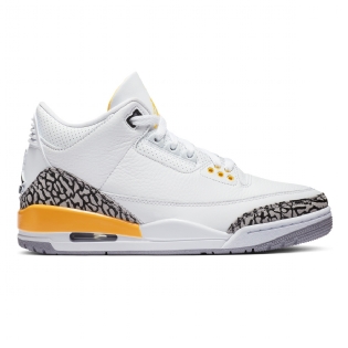 Tênis Nike Jordan 3 Retro Orange Feminino Branco