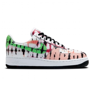 Tênis Nike Air Force 1 Low Black Tie Dye Colorido