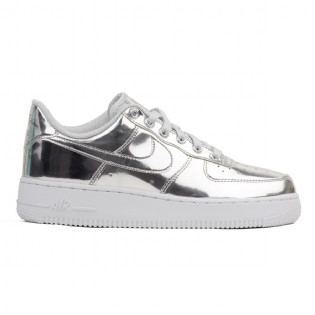 Tênis Nike Feminino Air Force 1 Low Prata