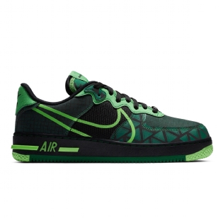 Tenis Nike Air Force 1 React "naija" Preto