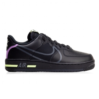 Tenis Nike Air Force 1 React Preto