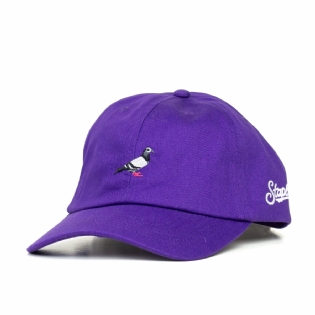 Boné Staple Pigeon Twill Roxo