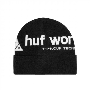 Touca Huf Peak Logo Preto