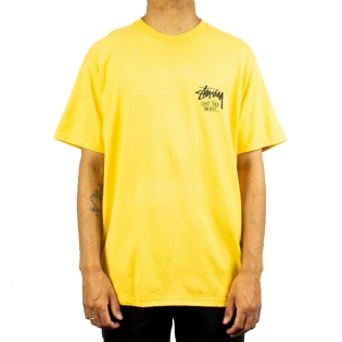 Camiseta Stussy Dont Take Bait Amarelo