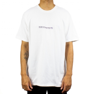 Camiseta Stussy Fire Palm Branco
