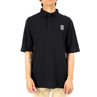Camisa Polo Maze Brasão Preto