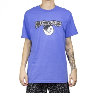 Camiseta F.awesome Oil Head Roxo