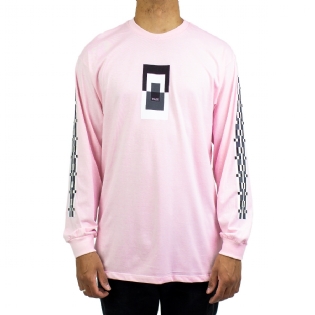 Camiseta Manga Longa Maze Galeria Rosa