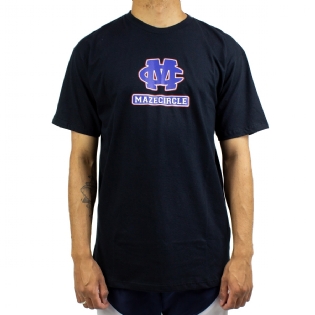 Camiseta Maze Circle Preto