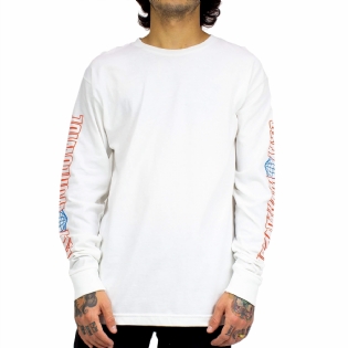 Camiseta Obey Manga Longa Worldwide Ii Branco