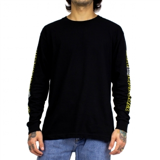 Camiseta Obey Manga Longa Worldwide Ii Preto