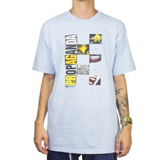 Camiseta Obey Meidum Is The Message Azul
