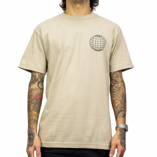 Camiseta Primitive Global Bege