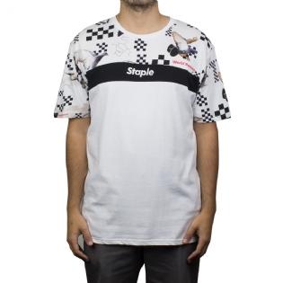 Camiseta Staple Checker Pigeon Branco