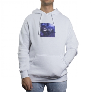 Moletom Maze Box Logo Cosmos Branco