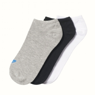 Meia Adidas Trefoil Soquete 3 Pares Colorido