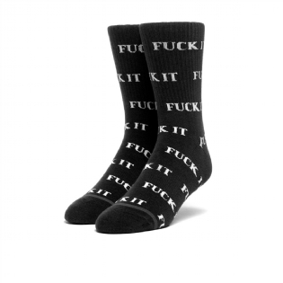 Meia Huf Fuck It Preto