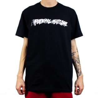 Camiseta F.awesome Stamp Preto