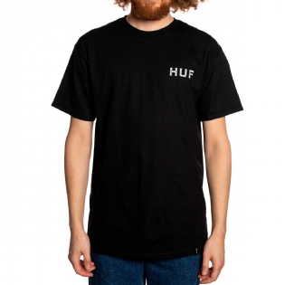 Camiseta Huf Bones Classic H Preto