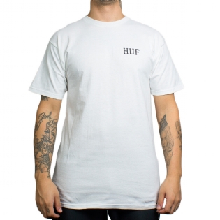 Camiseta Huf Dystopia Classic H Branco
