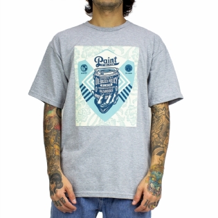 Camiseta Obey Cover It All Cinza