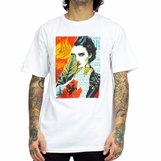 Camiseta Obey Wrong Path Branco
