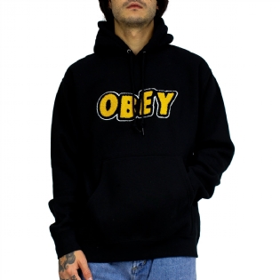 Moletom Obey Jumble Preto
