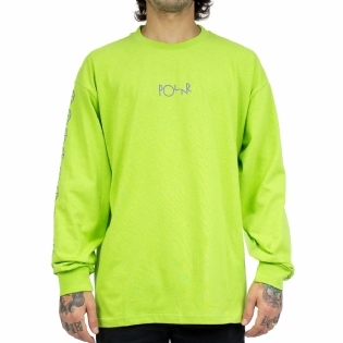 Camiseta Polar Racing Manga Longa Verde