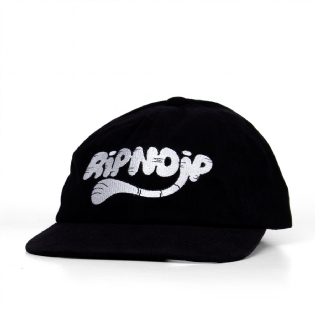 Boné Ripndip Ripntail Corduroy Preto