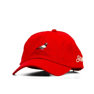 Boné Staple Pigeon Twill Vermelho