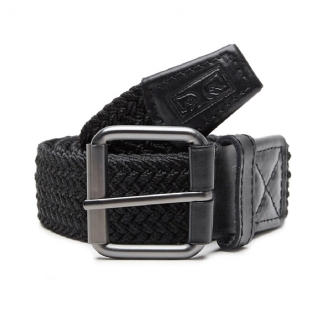 Cinto Obey Icon Braided Elastic Preto