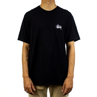 Camiseta Stussy Basic Preto