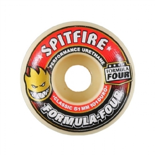 Roda Spitfire Formula Four 52mm Vermelho