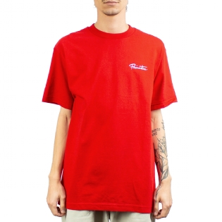 Camiseta Primitive Morty Hypno Eyes Vermelho