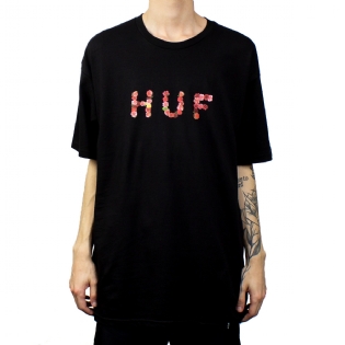 Camiseta Huf Verdant S/s Tee Preto