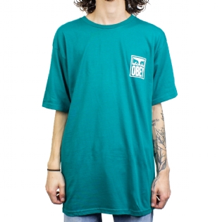 Camiseta Obey Eyes Icon Verde
