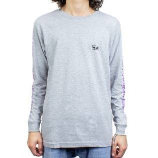 Camiseta Obey No One Eyes Cinza