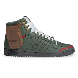 Tênis Adidas Top Ten Star Wars "boba Fett" Verde