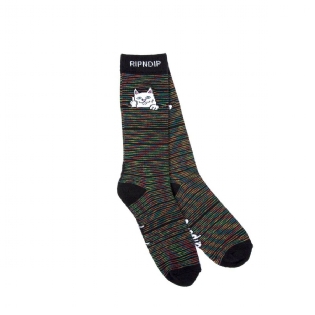 Meia Ripndip Peeking Nerm Preto