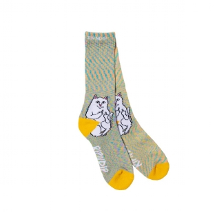 Meia Ripndip Lord Nerm Socks Amarelo