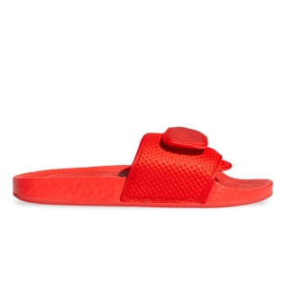 Chinelo Adidas Boost Pharrel Williams Vermelho