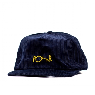 Boné Cord 5 Panel Azul Marinho