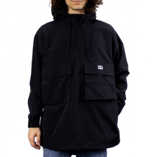 Jaqueta Obey Inlet Anorak Preto