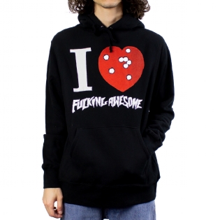 Moletom F.awesome I Heart Preto