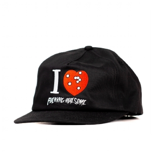 Boné F.awesome I Heart Preto