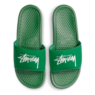 Chinelo Benassi Nike X Stüssy Verde Verde